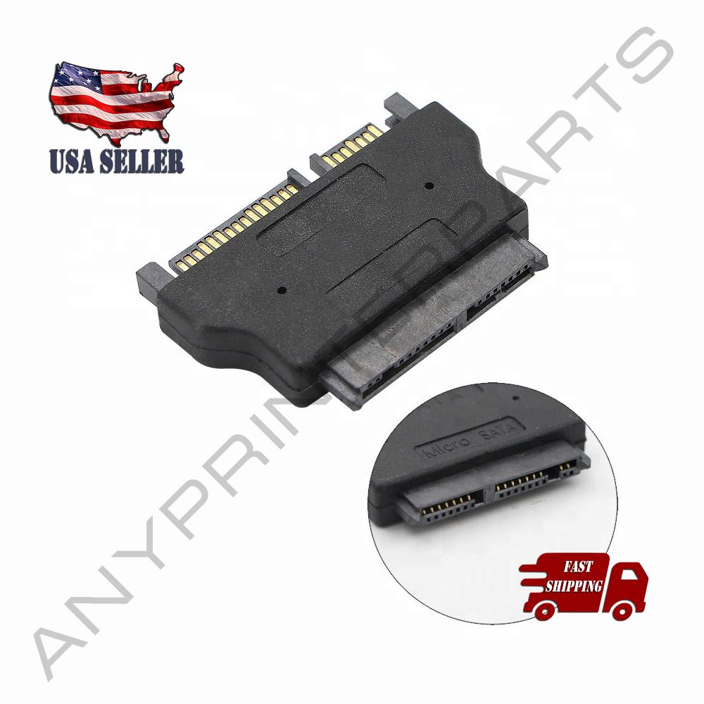 Picture of SATA 22 pin Male to 1.8" Micro SATA 16 pin Female 3.3V Adapter Convertor for HDD